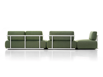 COSY - Modular fabric garden sofa by MDF Italia - view 3